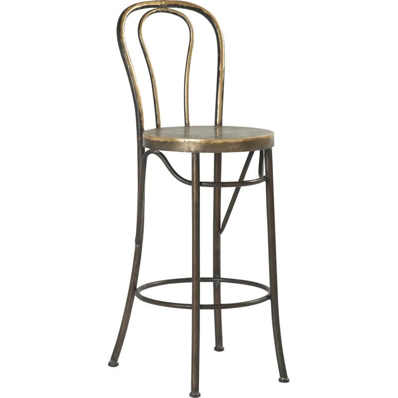 ANTIQUE METAL THONET BAR CHAIR    - CHAIRS, STOOLS