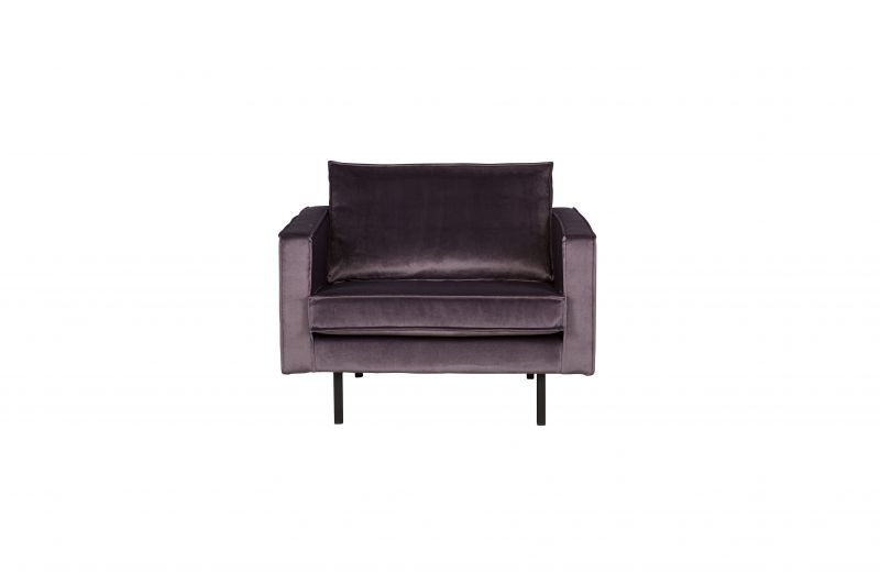 RD VELVET ARMCHAIR GREY - CHAIRS, STOOLS RD VELVET ARMCHAIR GREY - CHAIRS, STOOLS