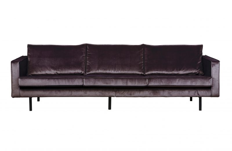 RD VELVET SOFA 3 SEATER GREY - CONTEMPORARY SOFA RD VELVET SOFA 3 SEATER GREY - CONTEMPORARY SOFA