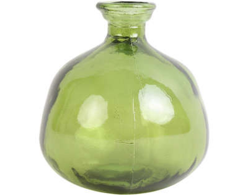 VASE PINTO GLASS GREEN - POTS, VASES VASE PINTO GLASS GREEN - POTS, VASES