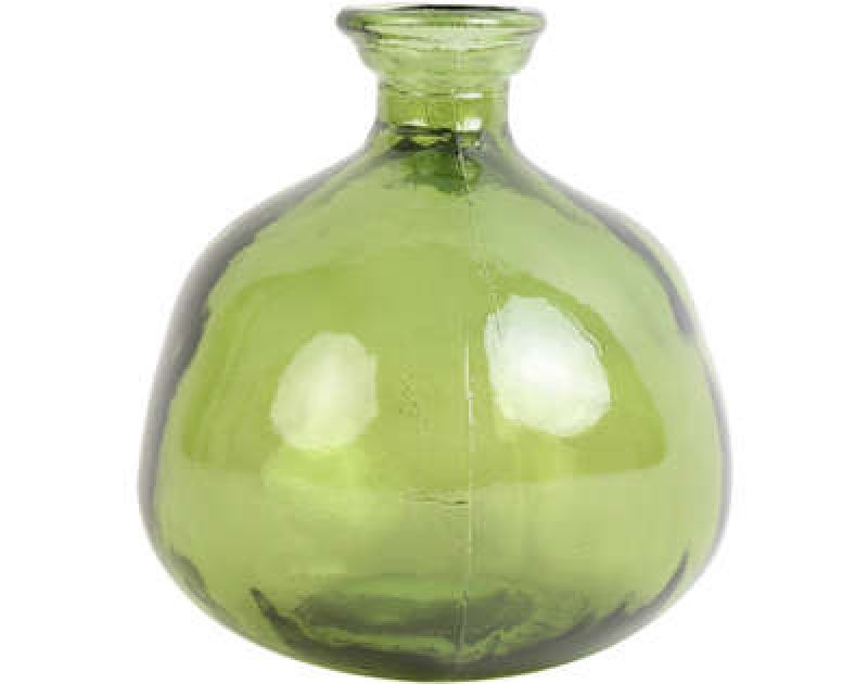 VASE PINTO GLASS GREEN