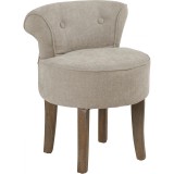 SMALL PIANO CHAIR BEIGE - CHAIRS, STOOLS