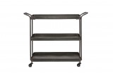 TEA TROLLEY METAL BLACK - CAFE, SIDE TABLES