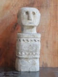 PRIMITIVE STONE STATUE 30CM