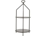 ETAGERE 2 LAYERS MAURDAL DARK BRONZE