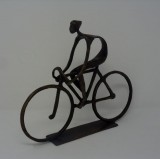 STATUE BRONZE BIKER       - DECOR ITEMS