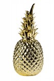 PINEAPPLE GOLD PORCELAIN - DECOR OBJECTS