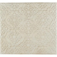 WALL PANEL METAL ANTIQUE WHITE 90 