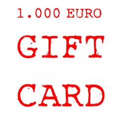 GIFT CARD 1000 EURO  