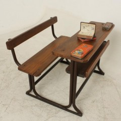  DOUBLE OLD SCHOOL CHAIR - CONSOLES, DESKS