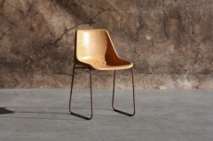 LEATHER CHAIR    - CHAIRS, STOOLS