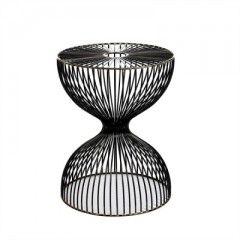 WIRE STOOL DARK BROZE 45 
