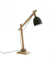 DESK LAMP NATURAL WOOD 60 